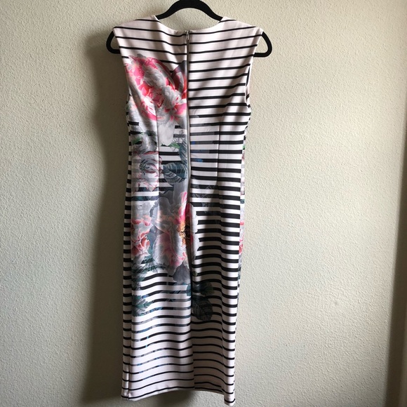 Perfect Sext VDay Floral Fitted Midi Dress - Picture 3 of 6